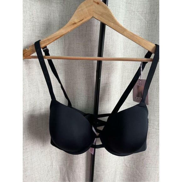 Savage x‎ Fenty Underwire Push-up Bra Black 40D NWT - Picture 1 of 6